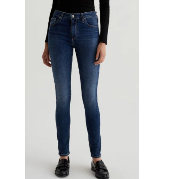 Adriano Goldschmeid Farrah Ankle Dark Wash Skinny Jeans Size 29 Style PW33418 - Picture 1 of 12